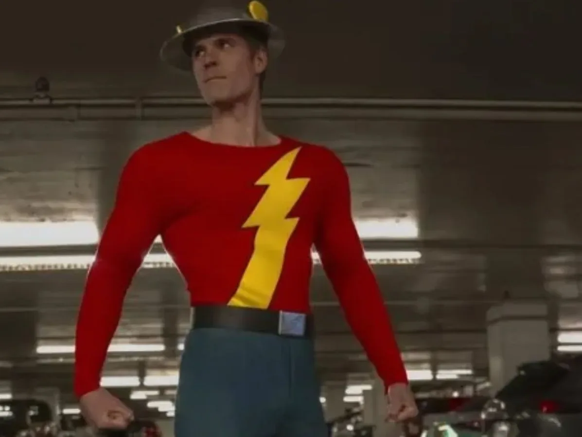 Jay Garrick in Stuart Fails to Save the Universe
