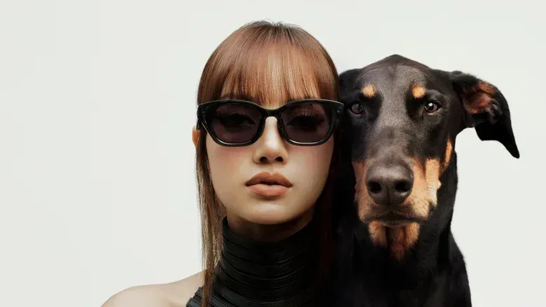 Meta Capri Lisa Edition dark cat-eye smart-glasses frame