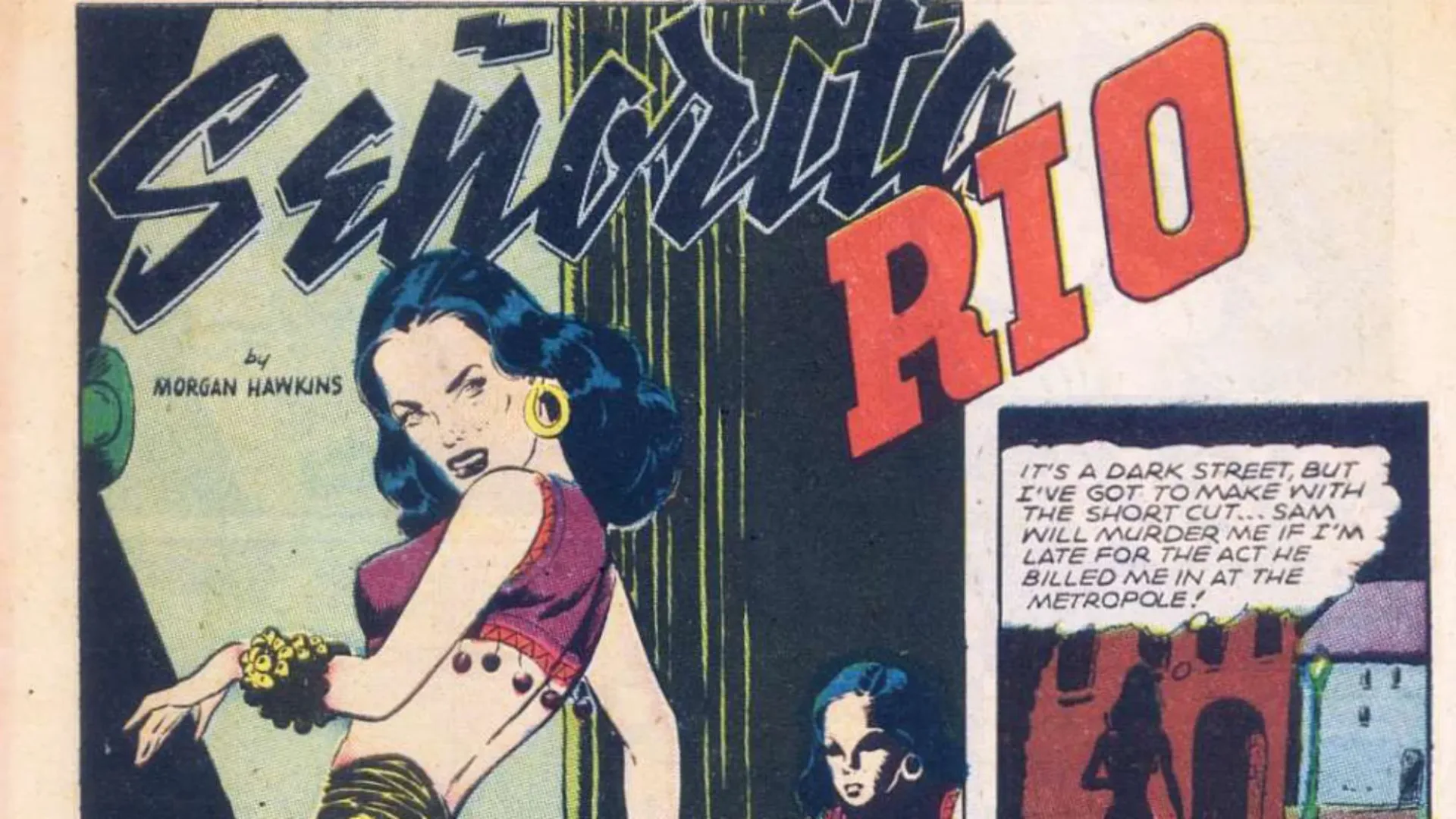 Fight Comics #41 Turns Nazi Werewolf Fears Into a Postwar Señorita Rio Spy Story