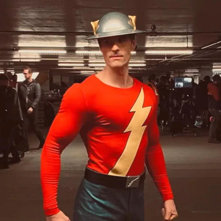 Andy Ridings as Jay Garrick’s Flash in Stuart Fails to Save the Universe