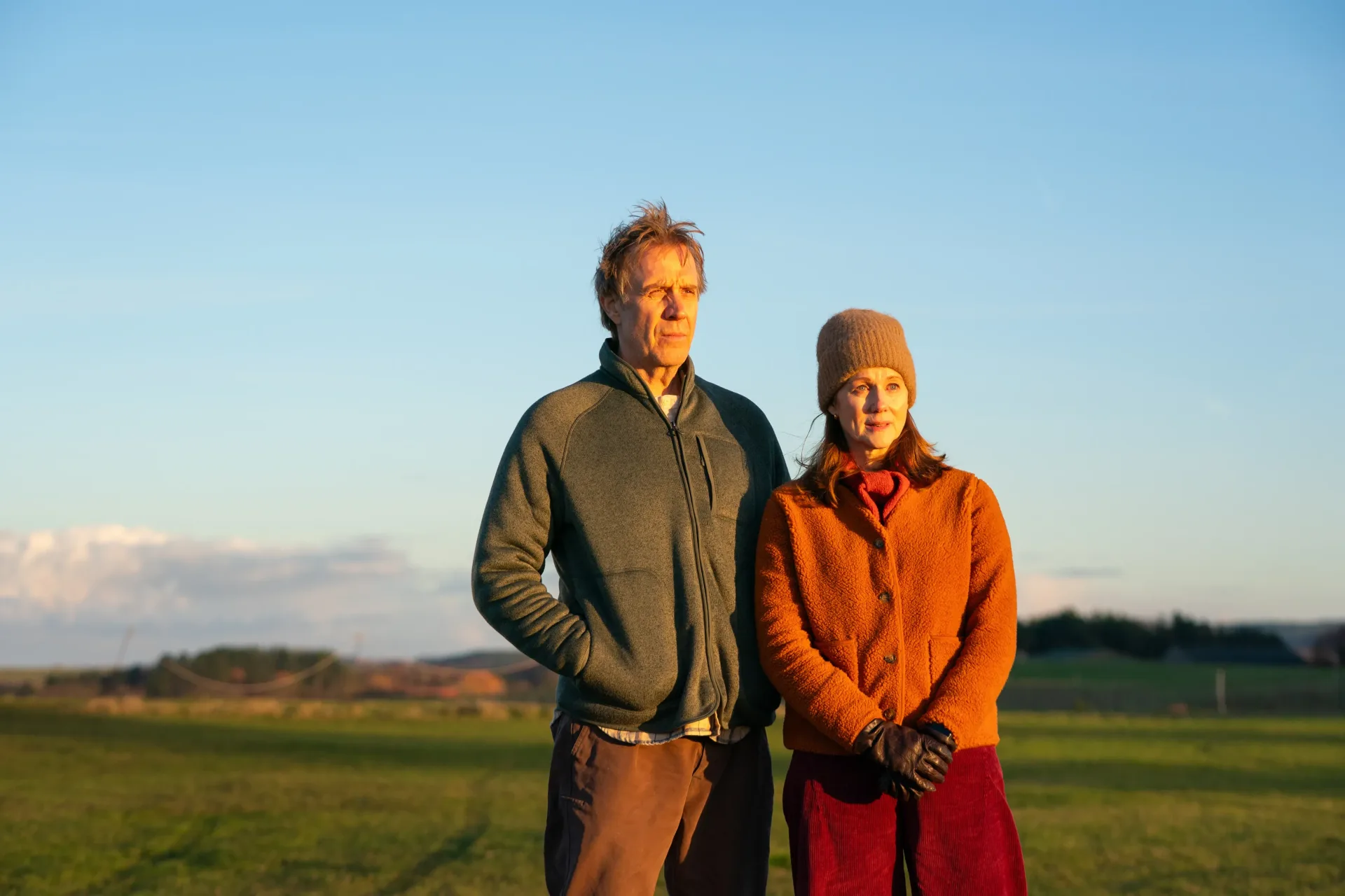 Rhys Ifans and Laura Linney in John Madden’s Parkinson’s drama Onwards and Sideways