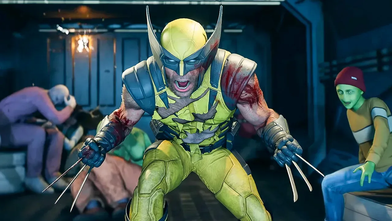 Walter Langkowski presents Logan with a superhero suit