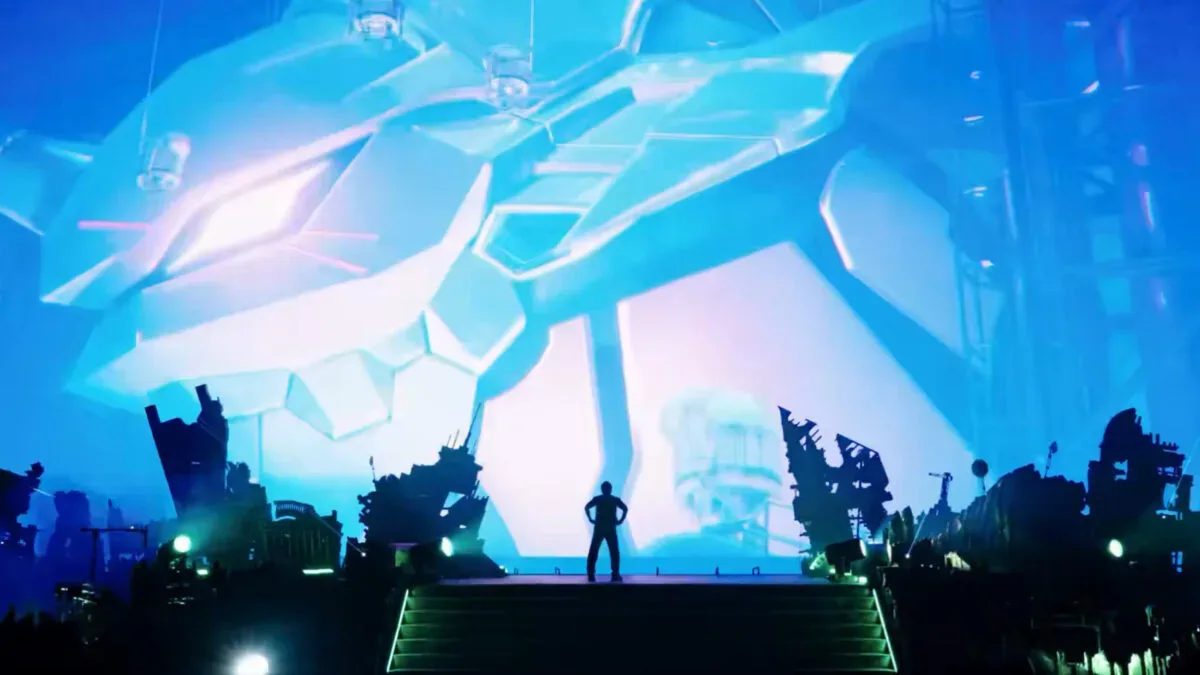 Yoko Taro-directed concert visuals for The Weeknd's Evangelion-inspired song
