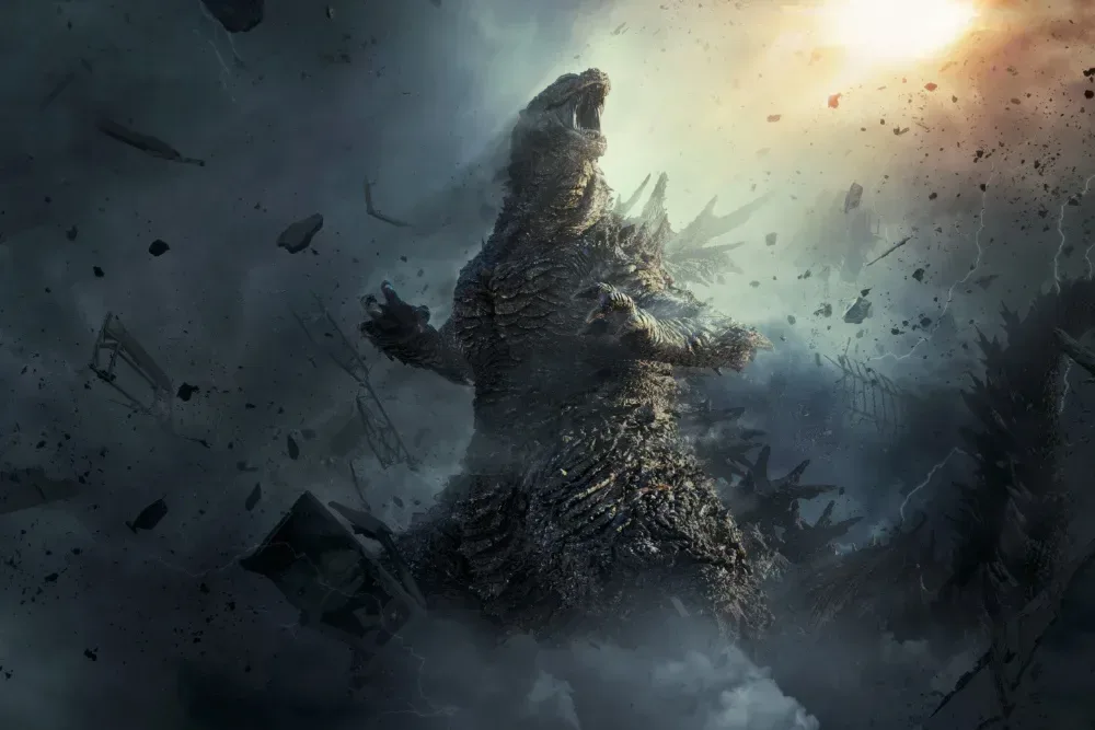 Godzilla Minus Zero promotional image featuring Godzilla’s return