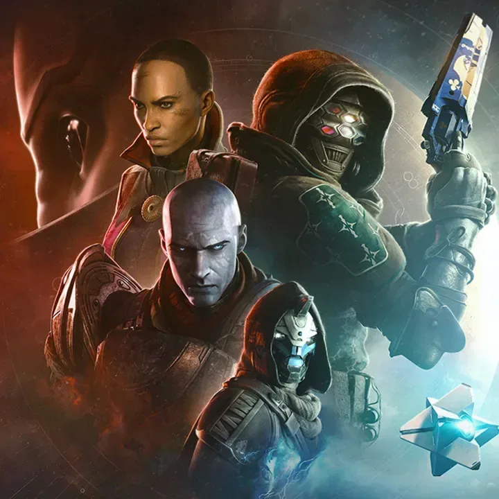 Destiny 2 Guardian standing in a restored destination