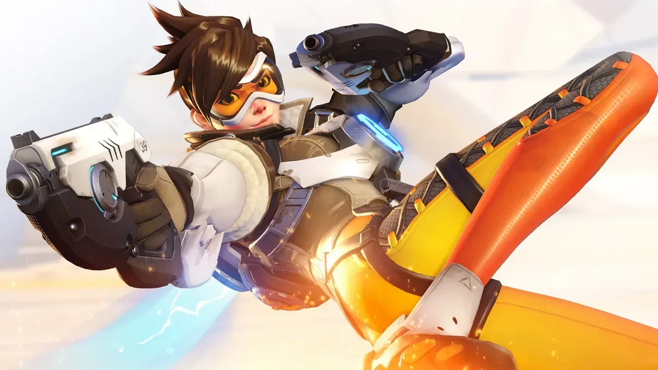 Teaser imagery for Overwatch Hero 55, a stylish Omnic