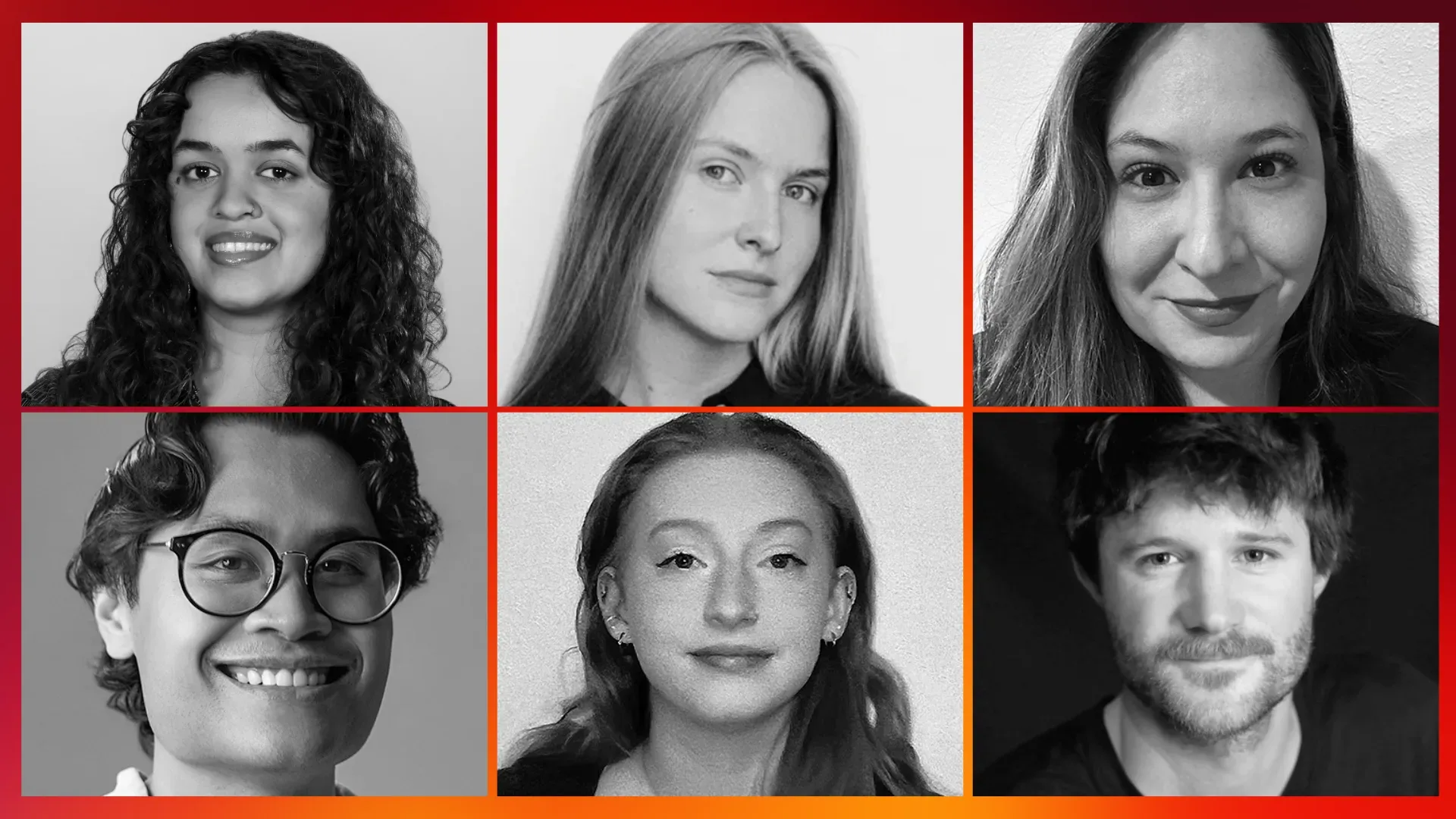 The six AFI Conservatory 2026–27 Canva Fellowship recipients across filmmaking departments