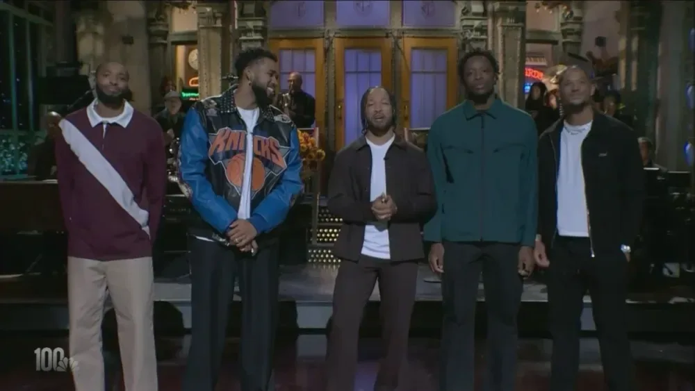Jalen Brunson’s SNL Monologue Turns the Knicks Starting Five Into a Roast Panel