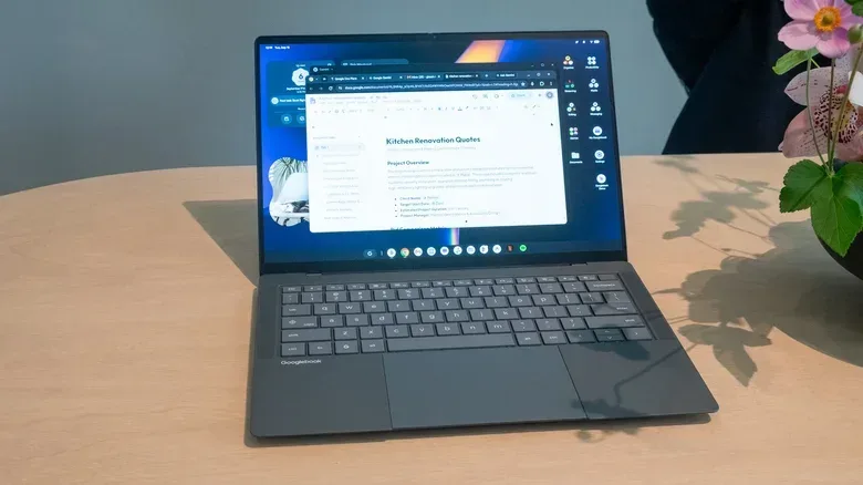 The ASUS Googlebook 14.