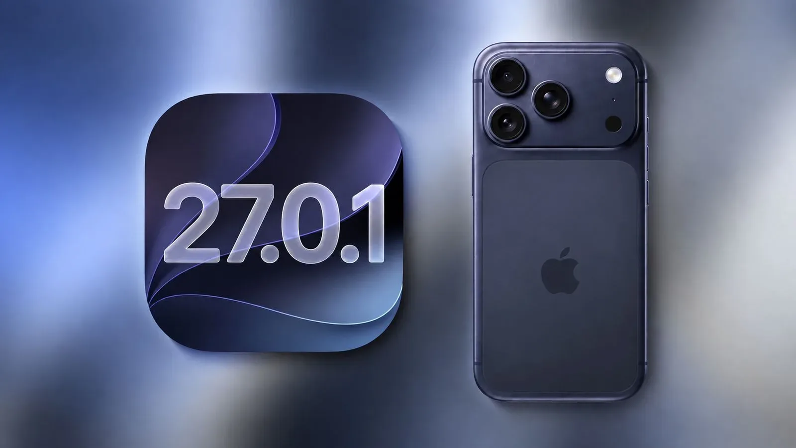 An iPhone displaying an iOS software update screen
