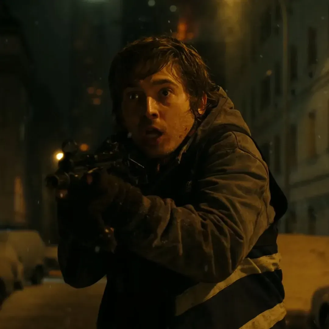 Austin Abrams as Bryan in Zach Cregger’s Resident Evil