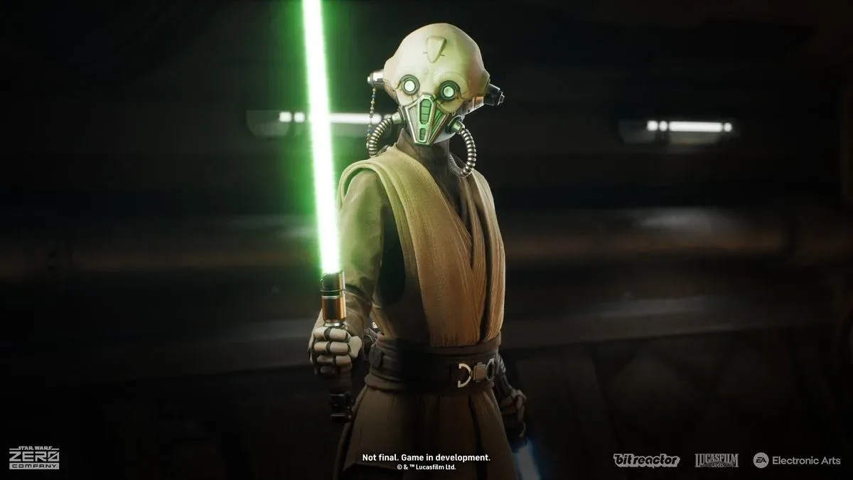 A Jedi operative in Star Wars Zero Company
