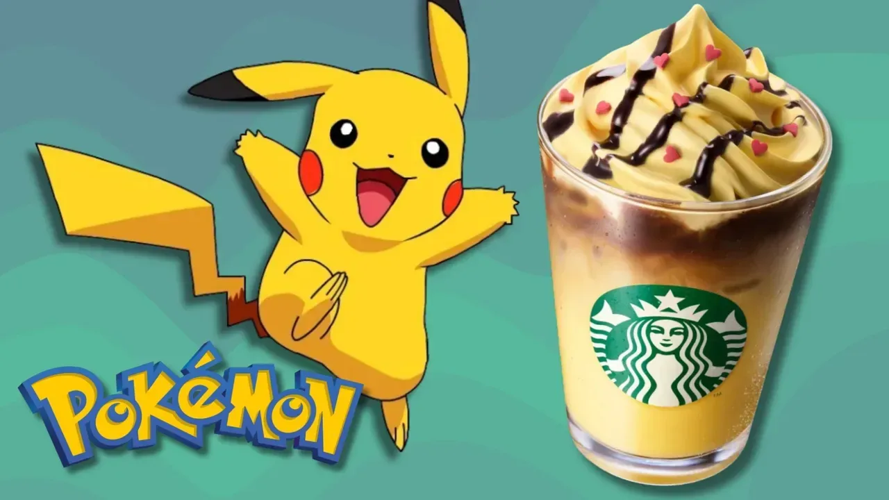 Pokémon-themed Starbucks tumblers, tote bags, aprons and gift cards