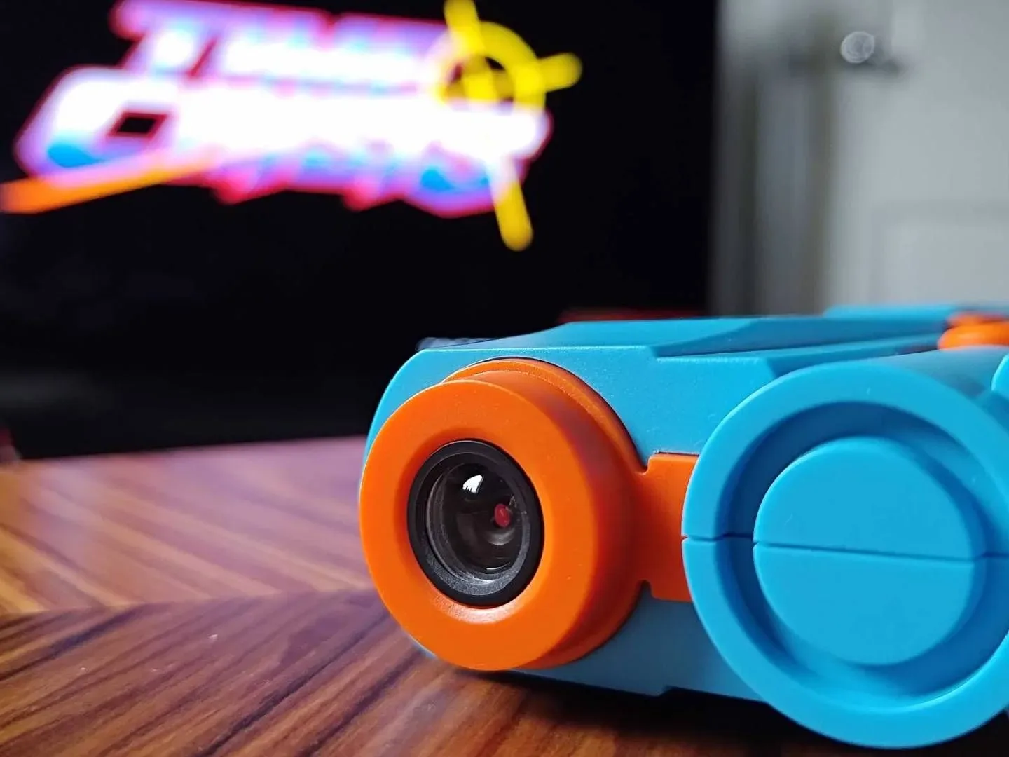 G’AIM’E Pro prototype with wired USB-C connection and accuracy-focused design