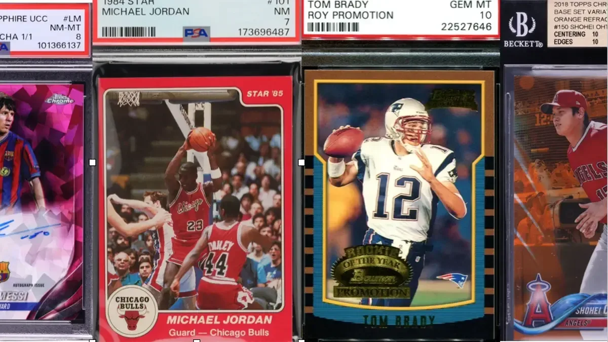 Messi 1-of-1 Tops a Week of Six-Figure Sports Card Sales, With Jordan, Mantle, Ohtani and Brady Close Behind