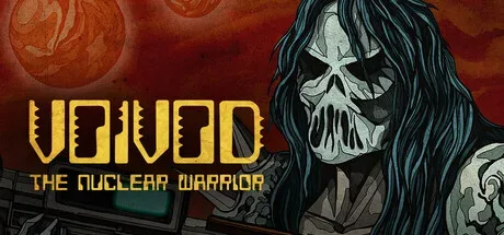 Voivod: The Nuclear Warrior key art featuring its surreal science-fiction setting