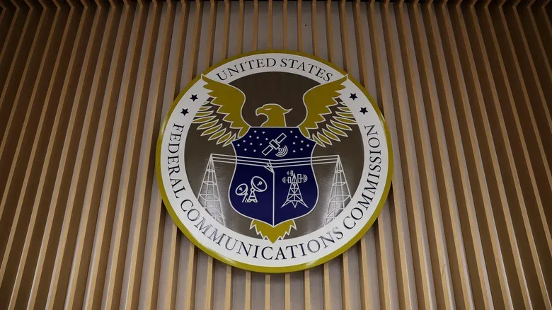 The seal of the United States FCC