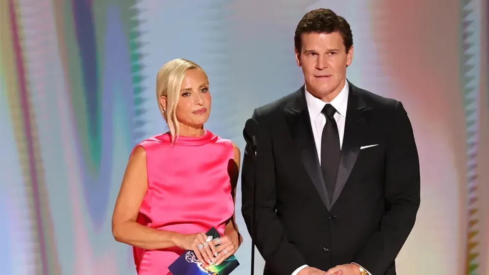 Sarah Michelle Gellar and David Boreanaz Turned the Emmys Into a Brief Buffy Reunion