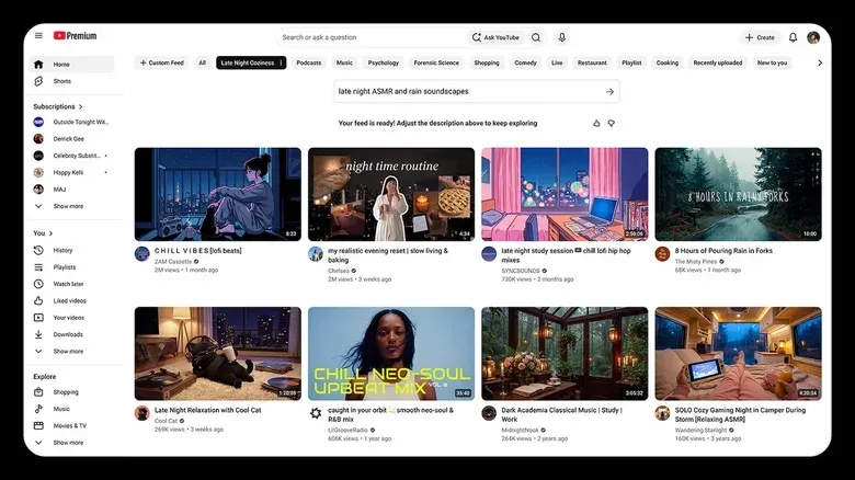 Mobile YouTube comments with searchable GIF replies