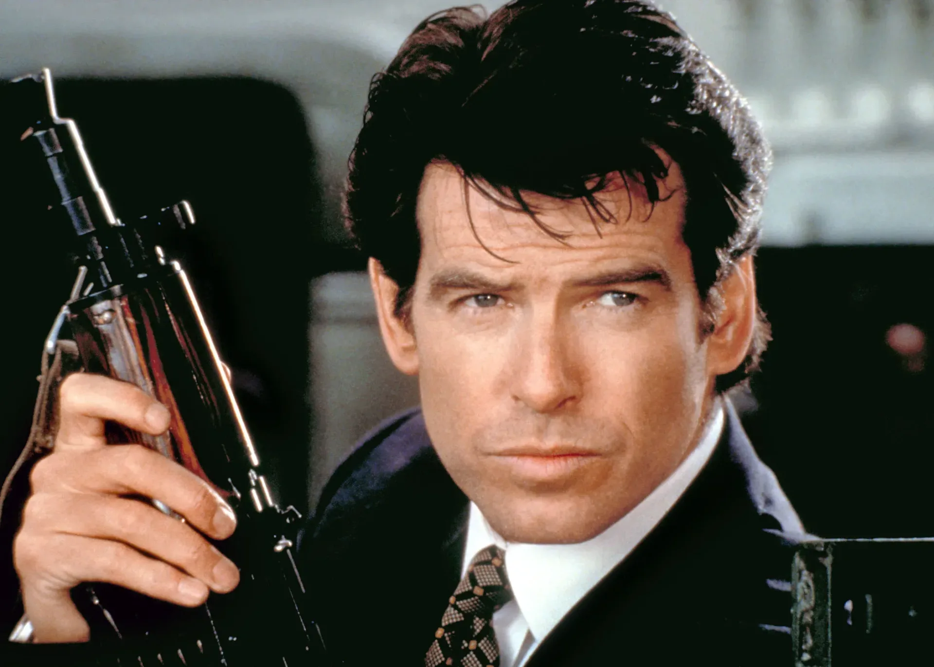Pierce Brosnan discussing the search for the next James Bond actor