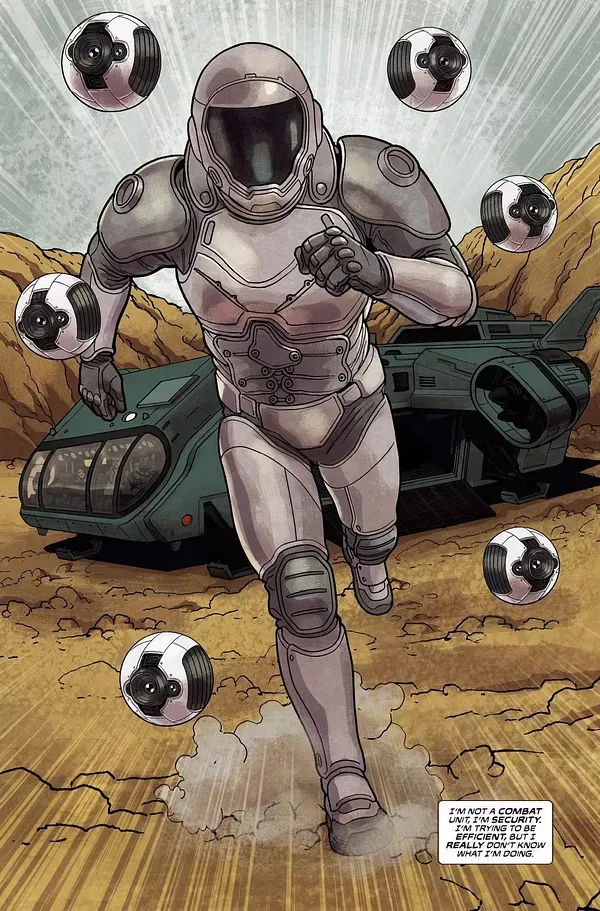 Erica Schultz & Gary Erskine Create Official Murderbot Graphic Novels