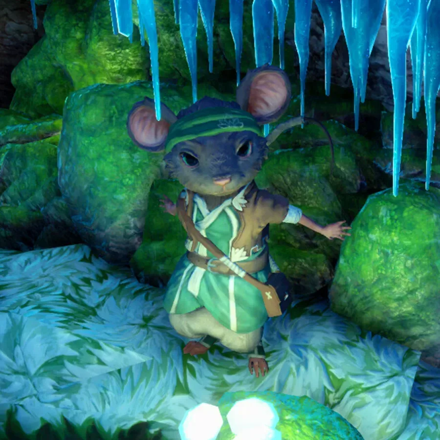 A Redwall-style abbey in Mossflower woodland representing Orphans of Mossflower