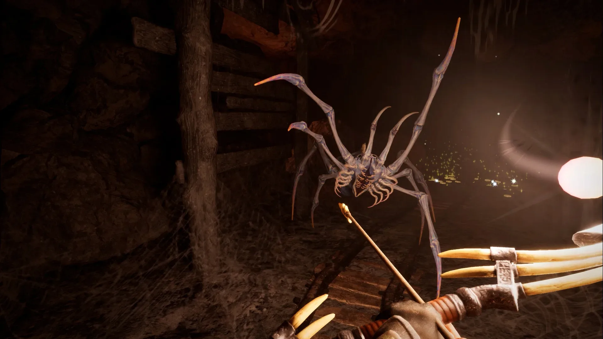 Sunken Realms surface camp with crafting and preparation systems