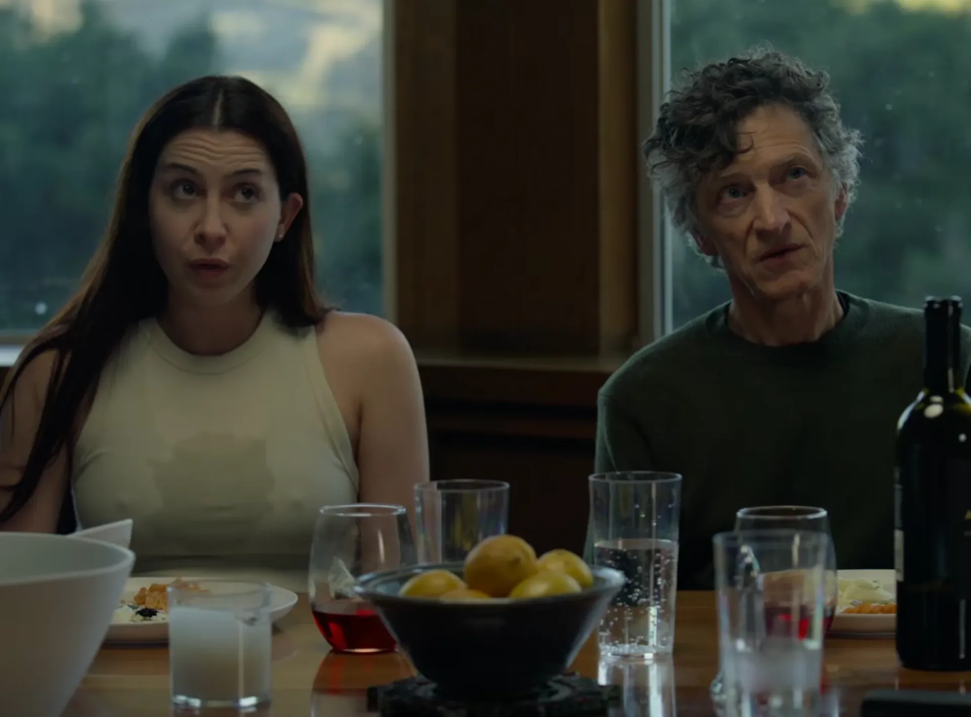 John Hawkes, Luke Barnett and Nikki Lorenzo in the thriller short film Jack & Christine