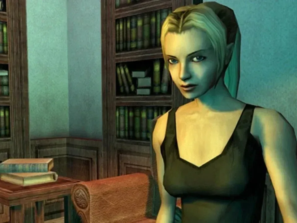 A GameCube console representing the era of Eternal Darkness
