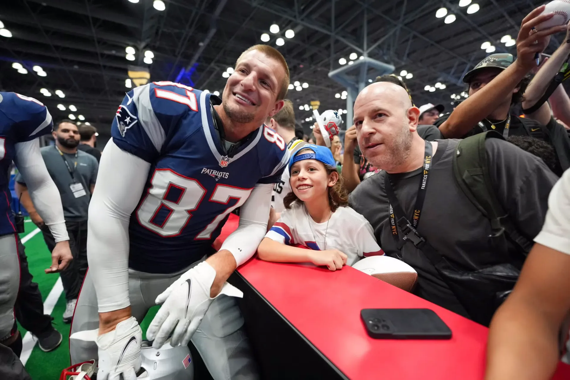 Rob Gronkowksi at Fanatics Fest NYC