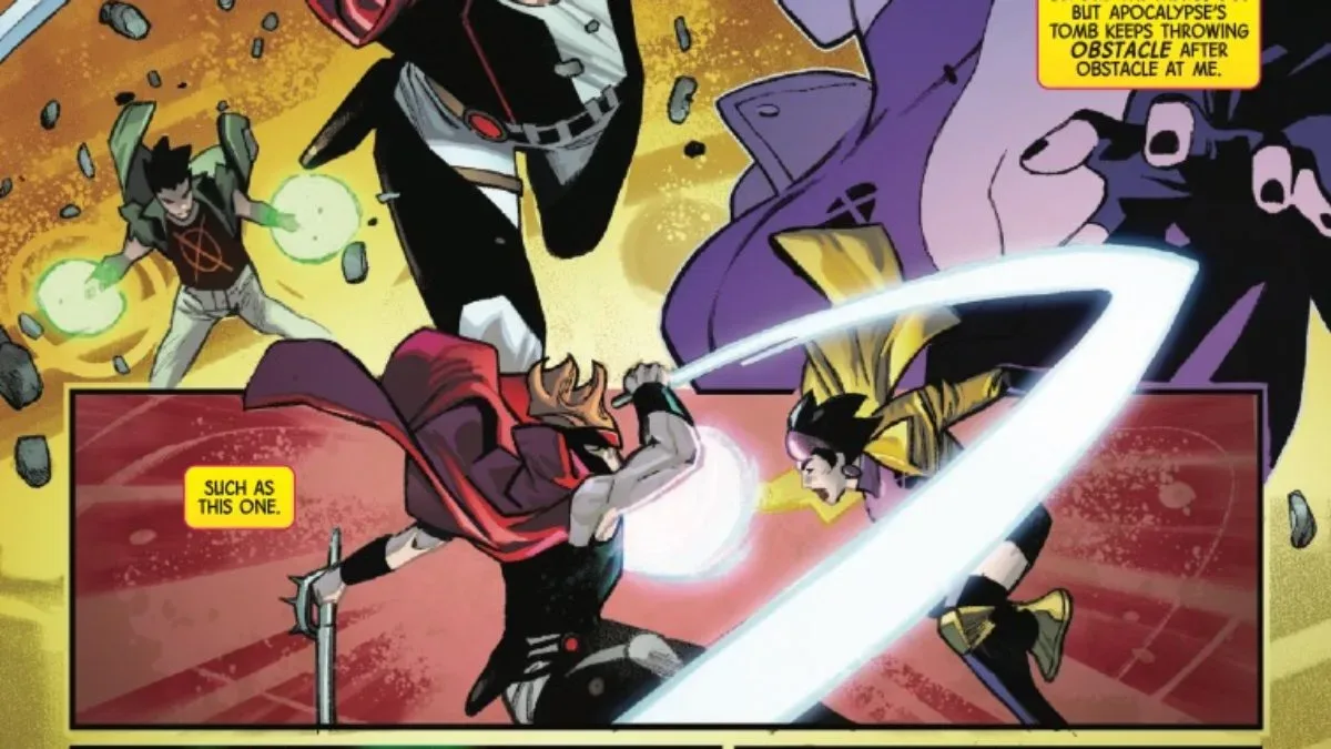 Jubilee faces danger inside Apocalypse's underground tomb in Tomb of Apocalypse #2