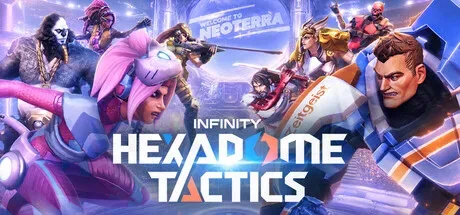 Infinity: HexaDome Tactics champions battle on a compact sci-fi hex-grid arena