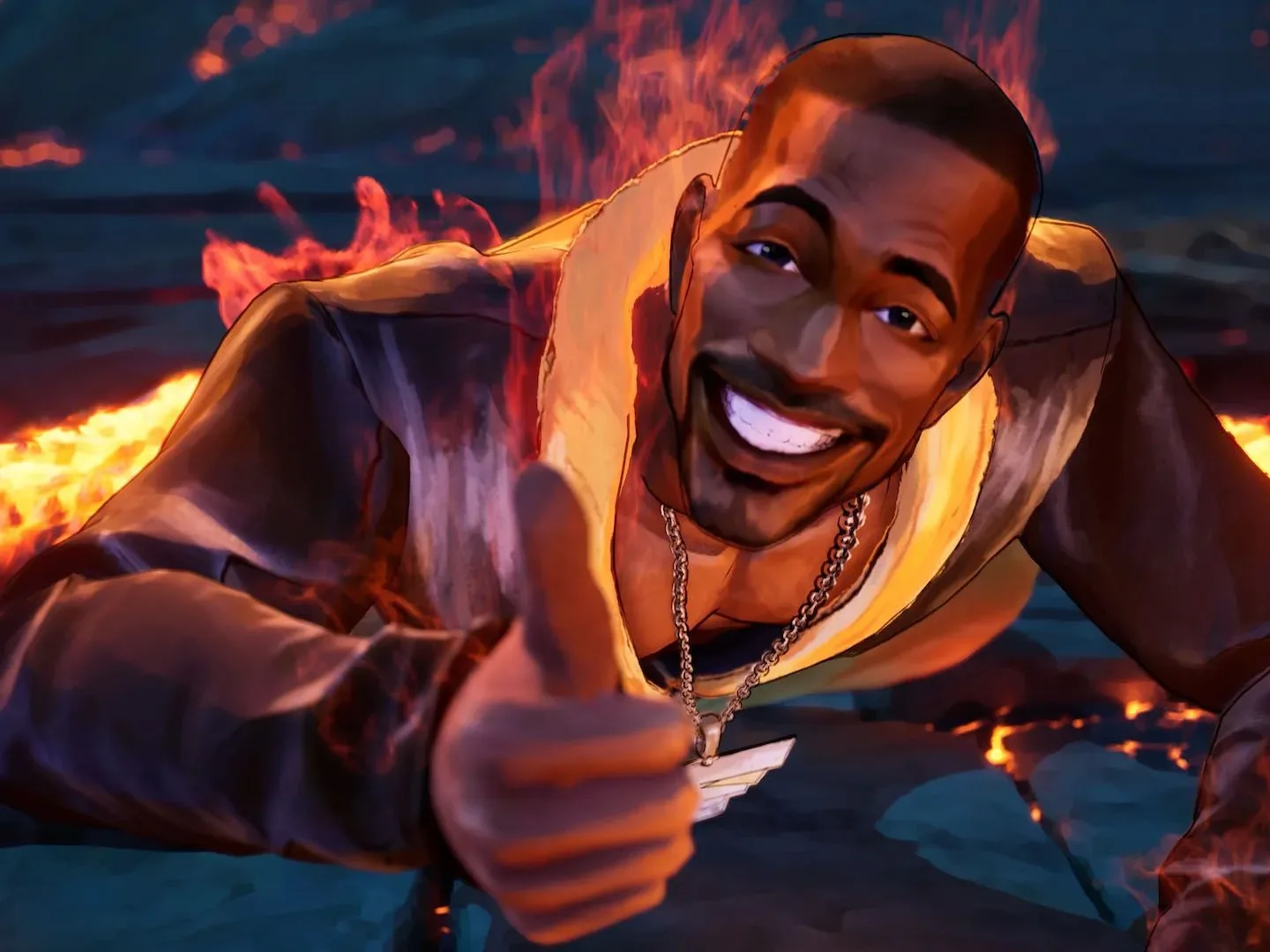 Davy uses a monster-core transformation during combat in Stupid Never Dies