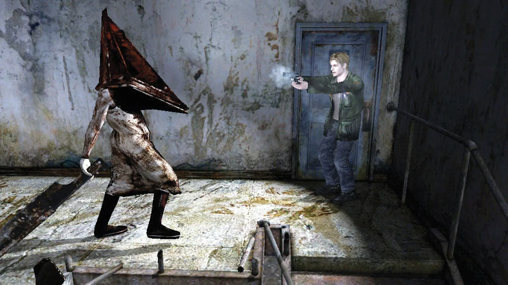 Masahiro Ito’s Pyramid Head design from Silent Hill 2