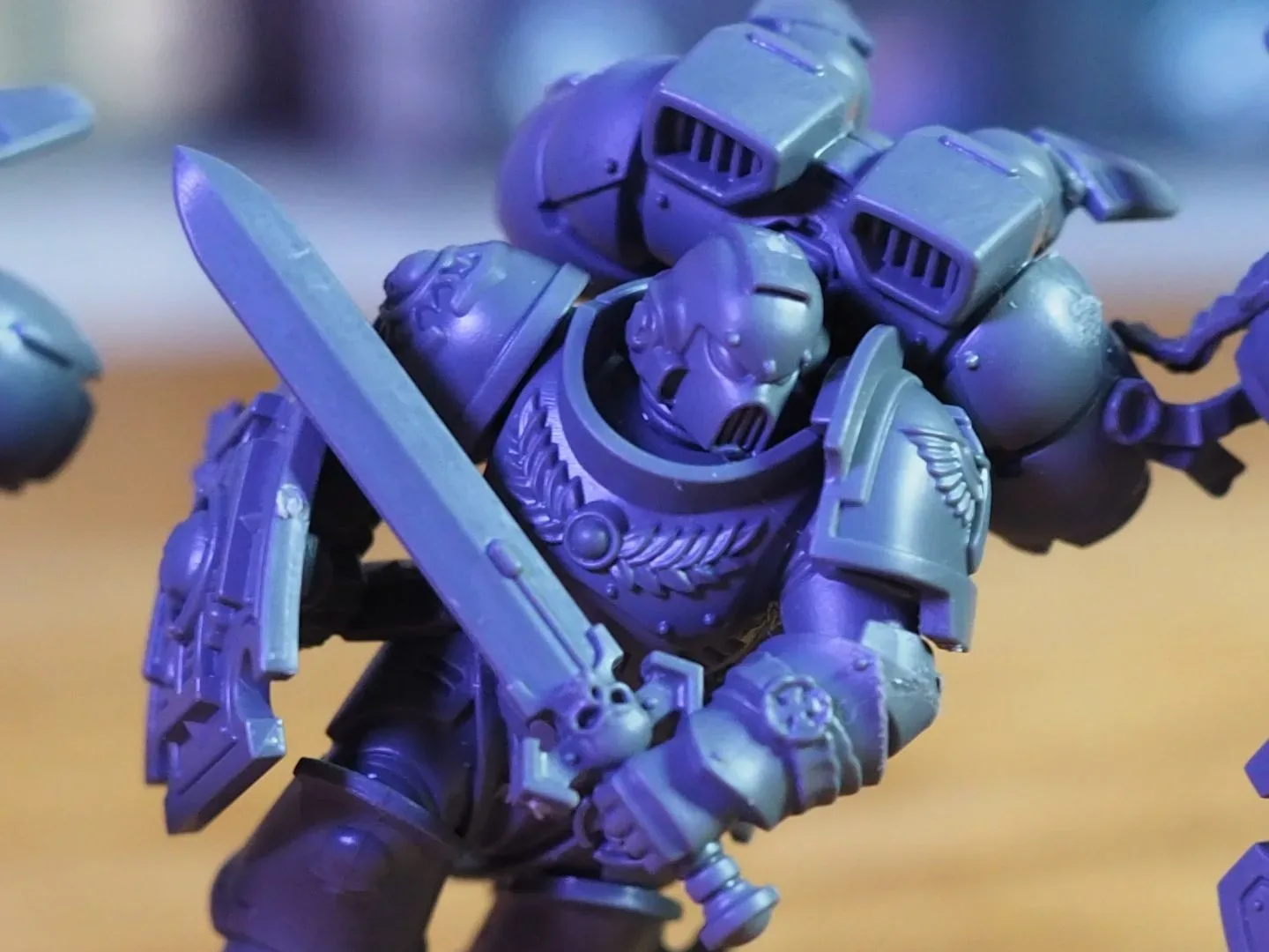 Customizable Space Marine Intercessor Squad miniatures