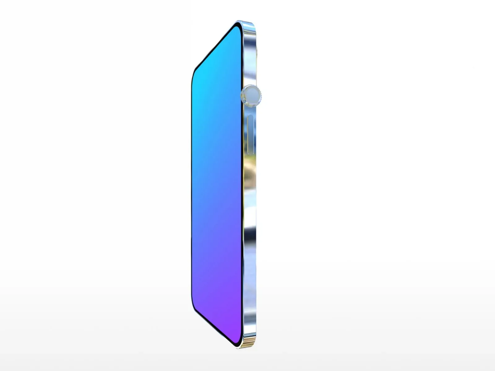 Rotating 3D virtual iPhone with buttons, ports and retro control accessories
