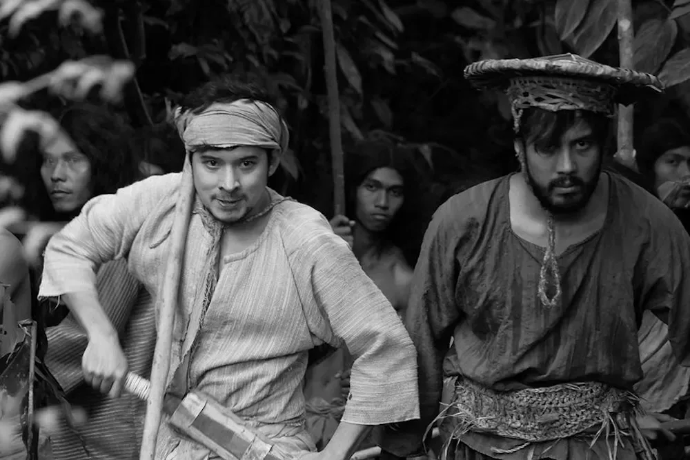 Isabel Sandoval as healer Babayeng Indimatadog in Let Us Through, Dear Ancestors