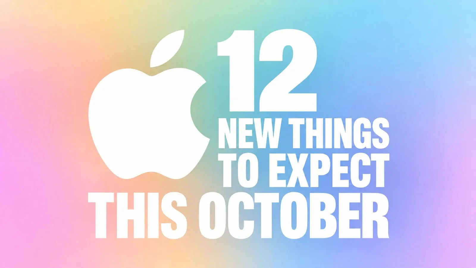 Foldable iPhone Duo shown alongside an October Apple release calendar