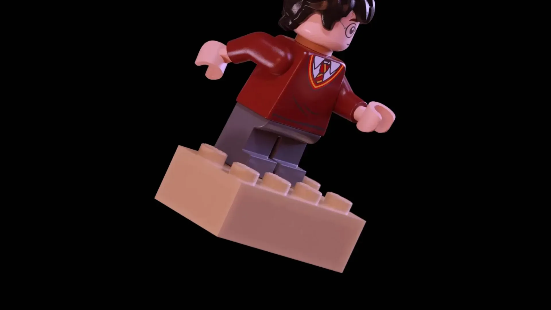 LEGO Harry Potter HBO series minifigures for Harry, Ron and Hermione