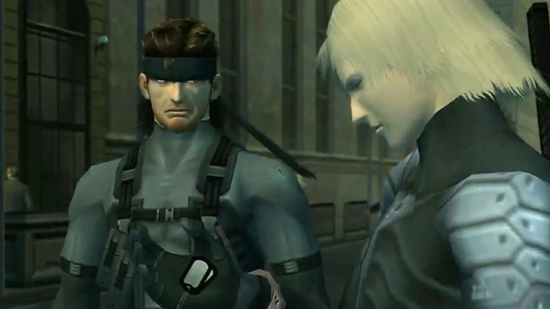 Solid Snake aboard the tanker in Metal Gear Solid 2 VR mod footage