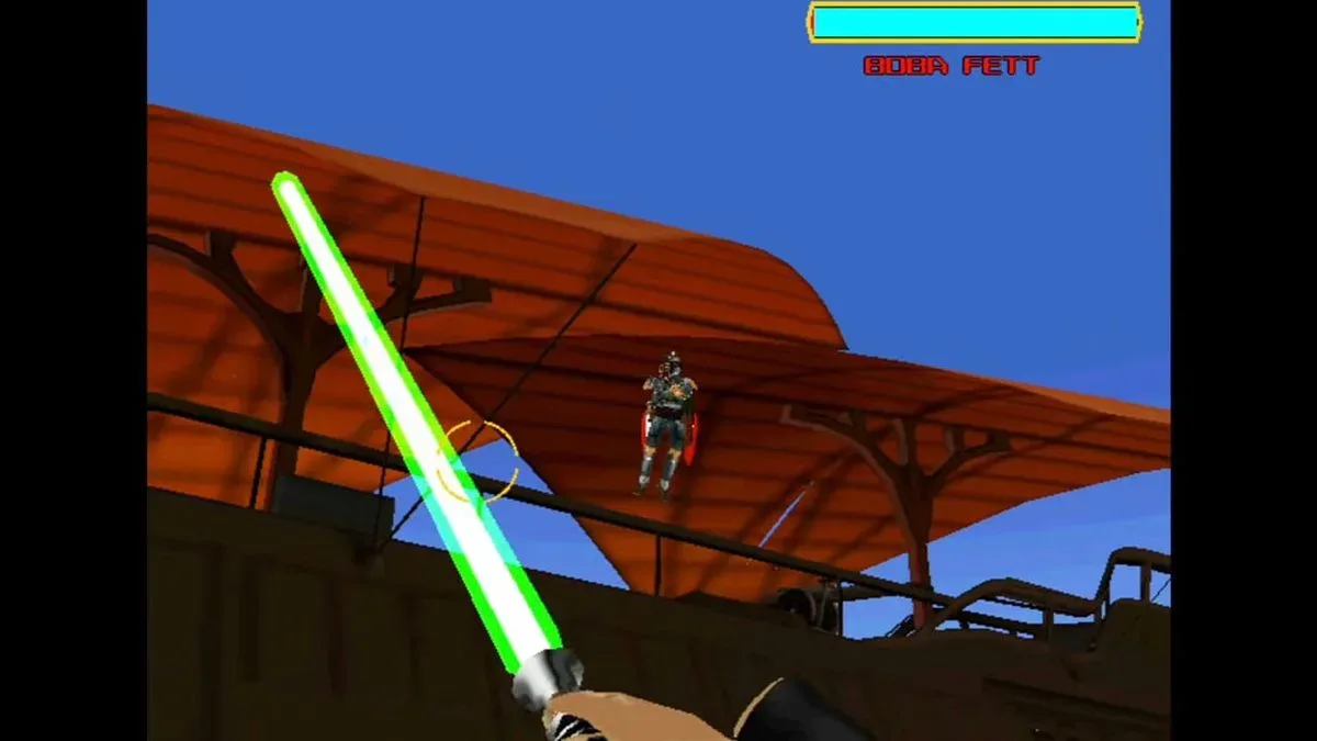 Star Wars Trilogy Arcade’s Yavin Death Star stage recreated on Dreamcast hardware