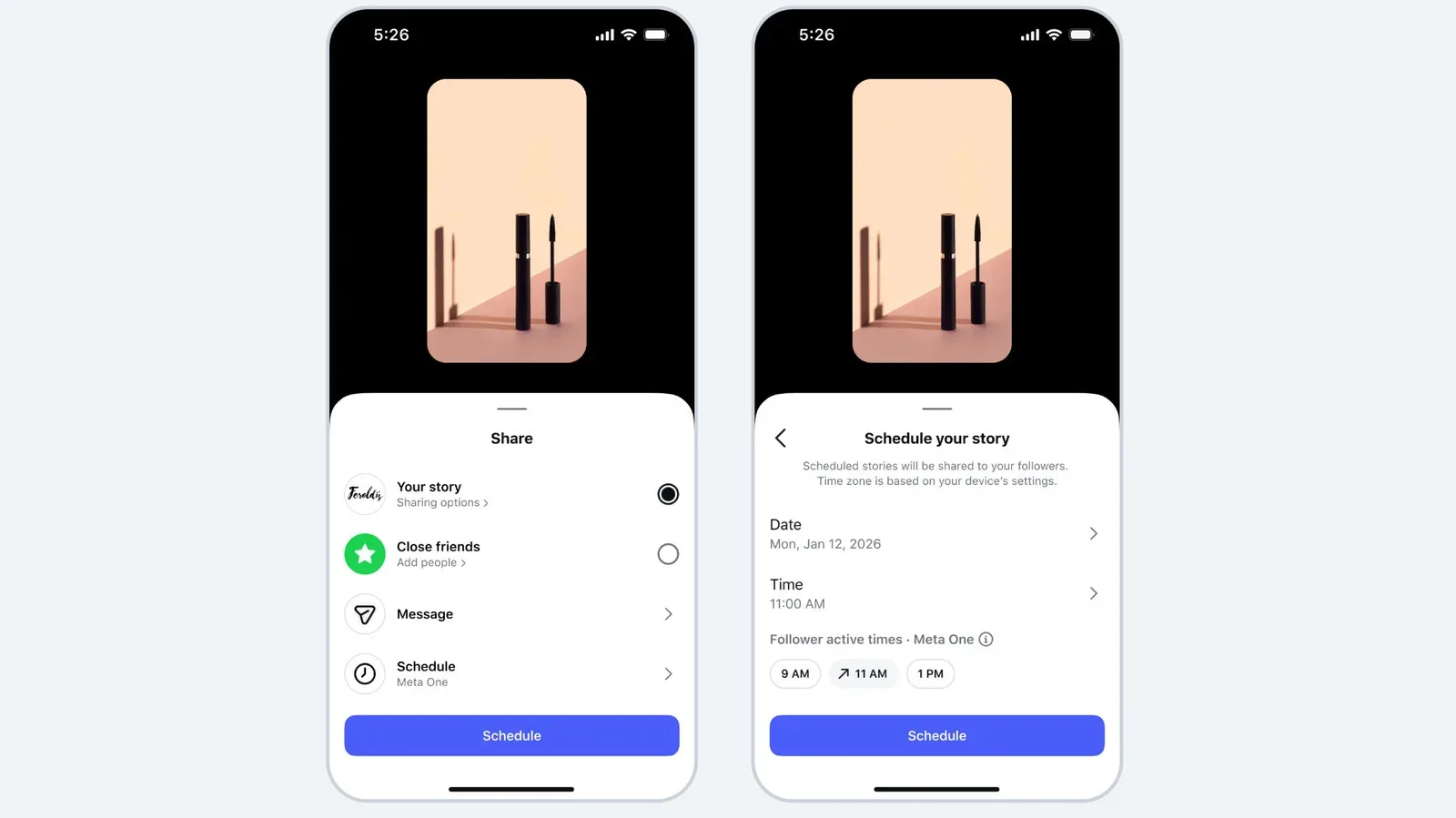 Meta One subscription tiers shown alongside Instagram creator and AI tools
