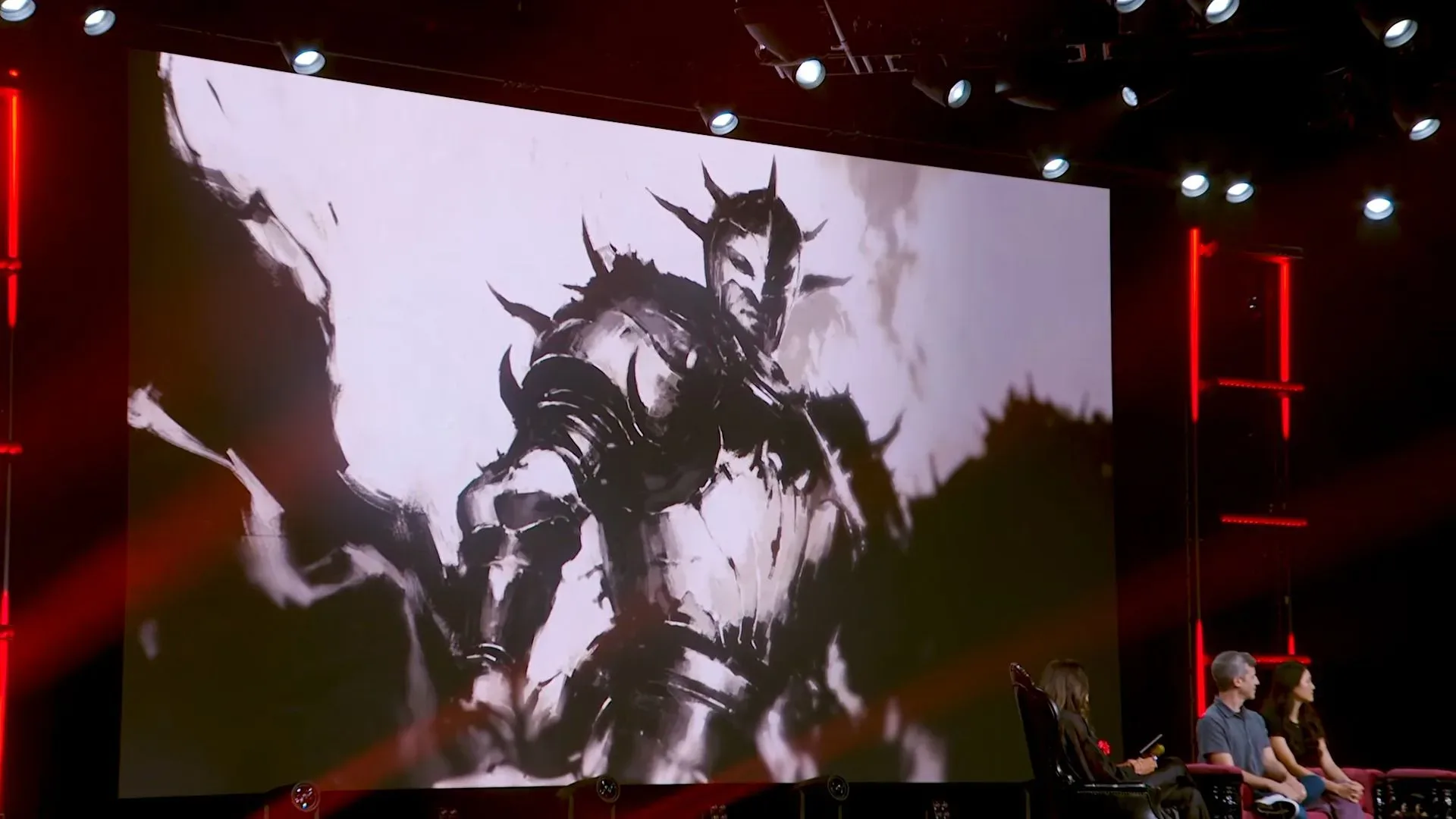 Diablo 5 class artwork featuring the Demon Hunter, Monk, and Plague Knight