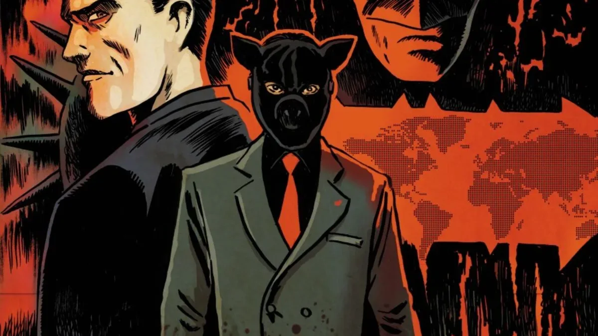 Cover art for Absolute Batman: Beyond Ark-M #1 by Francesco Francavilla