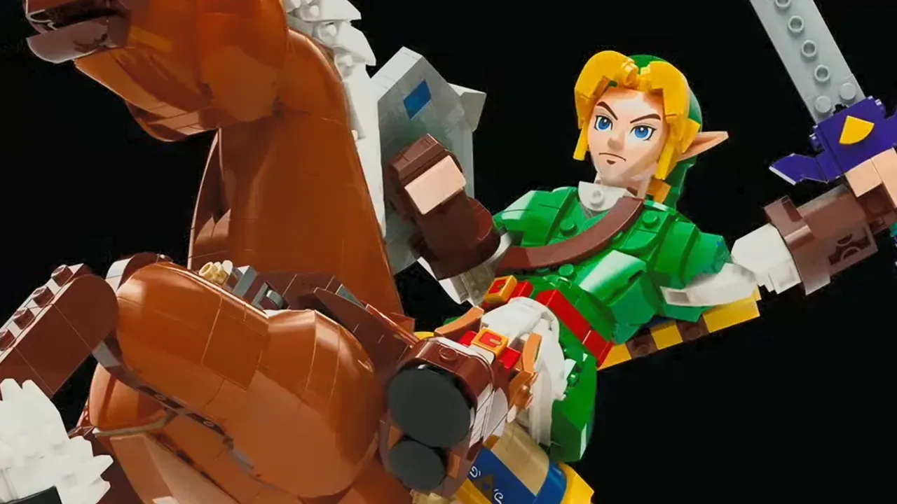 LEGO’s 1,750-Piece Link & Epona Set Rides Toward Spring 2027 for Zelda’s 40th Anniversary