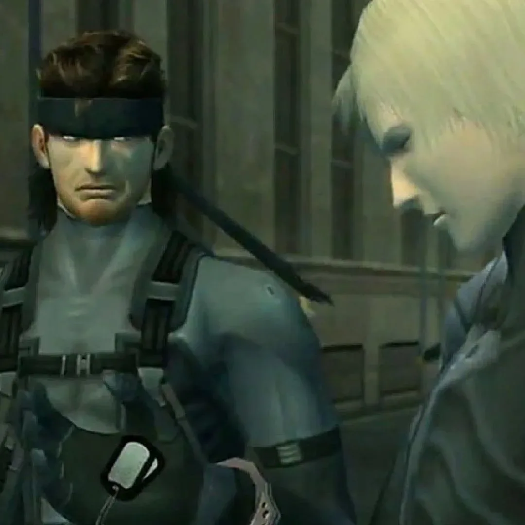 First-person VR view of the Metal Gear Solid 2 tanker mission