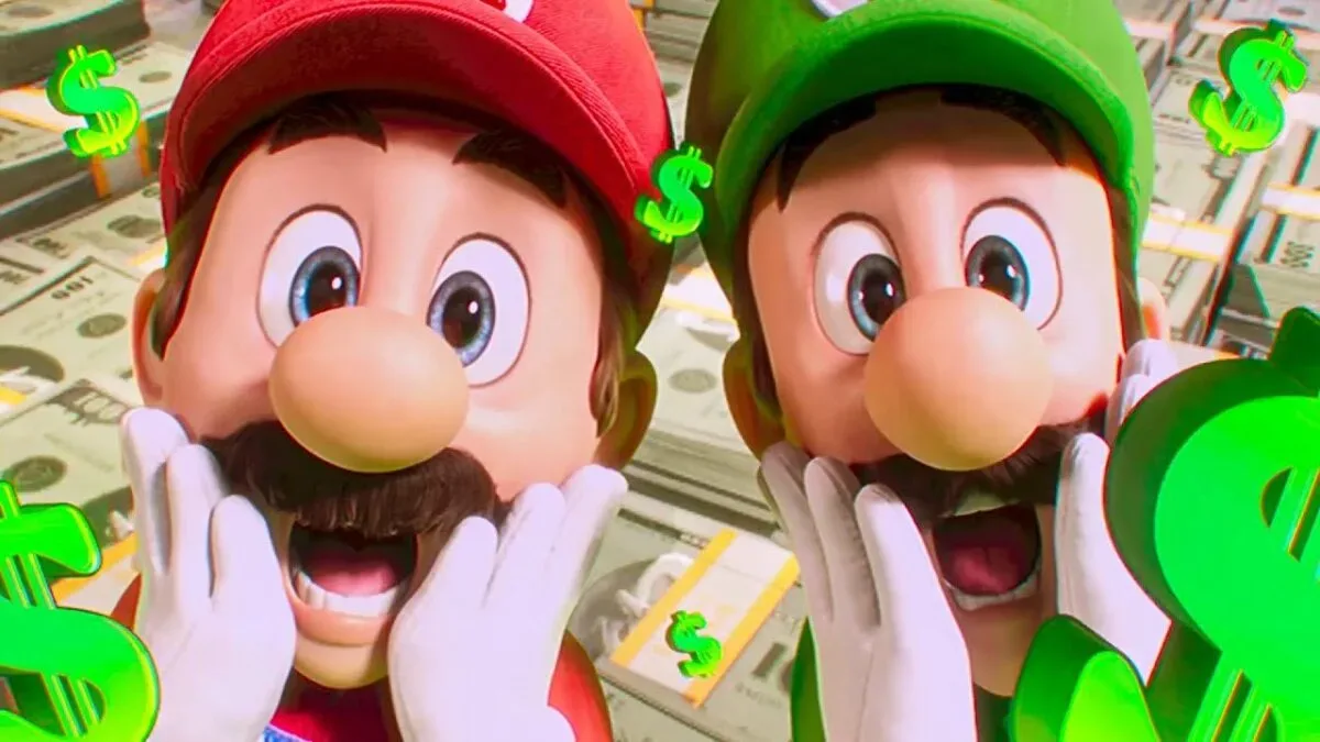 Nintendo Switch games and accessories arranged for a Customer Appreciation Sale