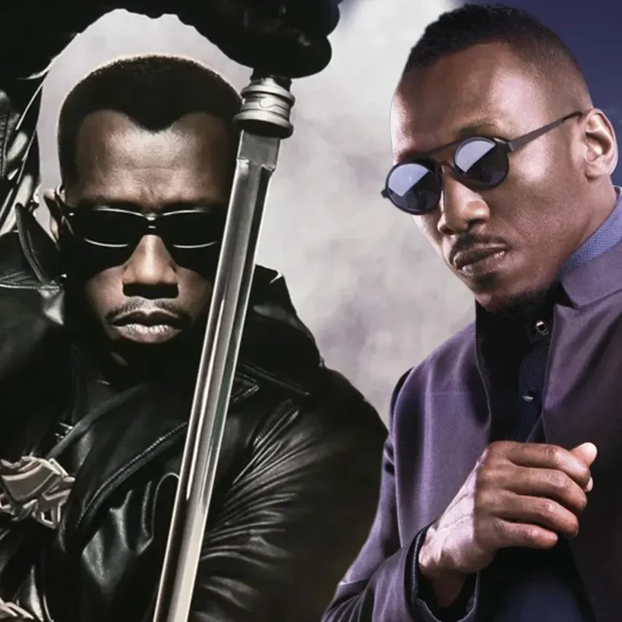 Wesley Snipes as Blade in a promotional image