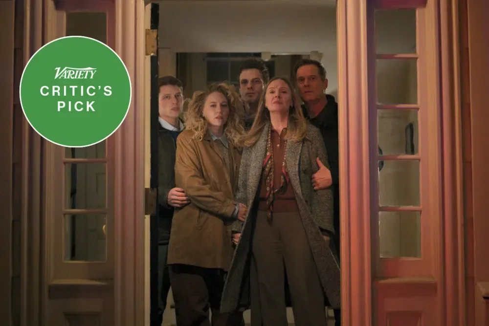 Peter Krause and Hope Davis as members of the Hollingsworth family in NBC drama Line of Fire
