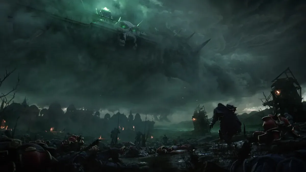 Arthas and Sylvanas in Warcraft III: Reforged Forsaken Kingdom campaign artwork